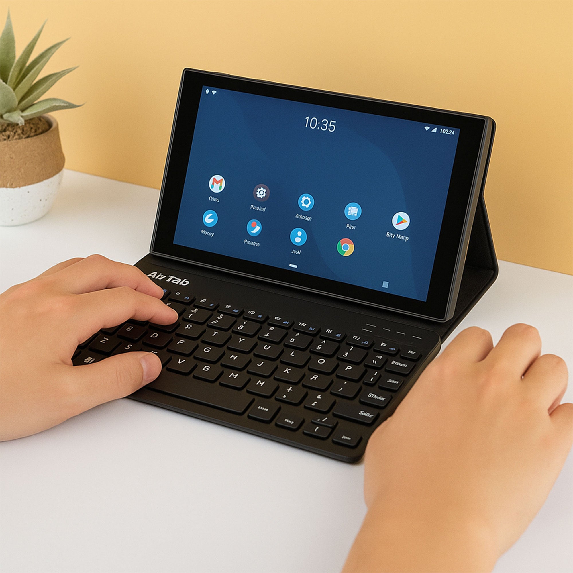 تابلت U17 بكيبورد و ماوس بلوتوث