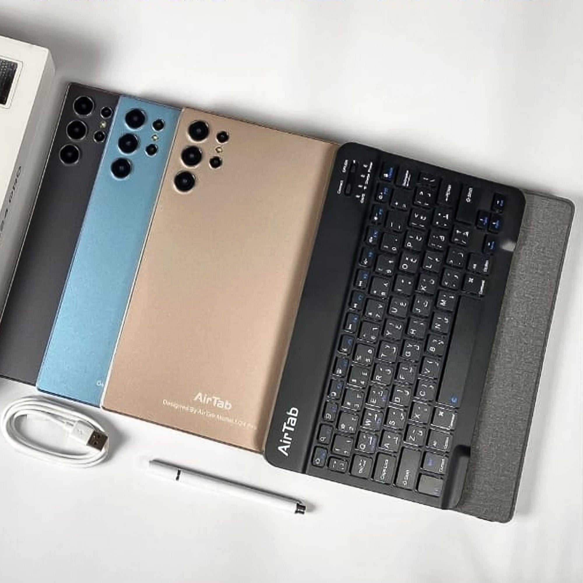 تابلت U17 بكيبورد و ماوس بلوتوث