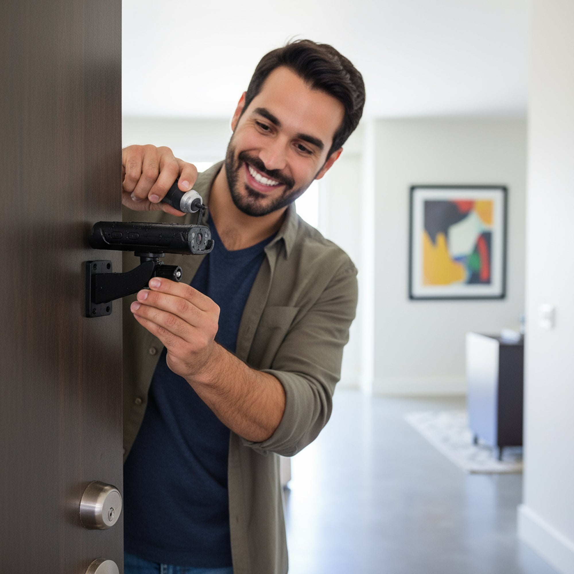 الكاميرا الذكية ضد الموية للسيارة والمنزل